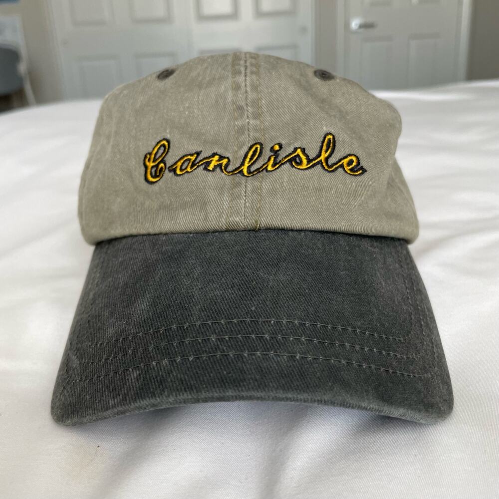 Pacific Headwear Men's Hat Carlisle M-100 Adjustable Washed Gray Cap OS Everyday